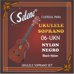 ENC UKULELE SELENE NYLON NEGRO  06-UKN