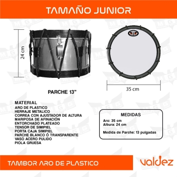 tambor-junior-aros-de-plastico