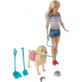 barbie-muneca-paseo-de-perrito