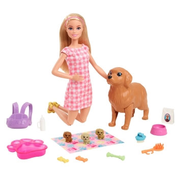 barbie-set-de-juego-cachorros-recien-nacidos