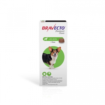 Bravecto Chews for Dogs 22-44 lbs., Single 12-Week Dose BUY