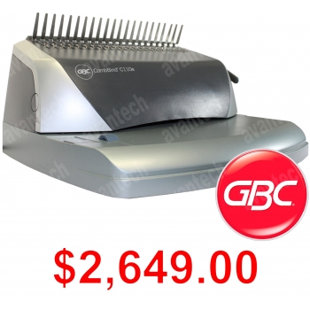 ENGARGOLADORA ELECTRICA GBC C110e PARA ARILLO DE GUSANO