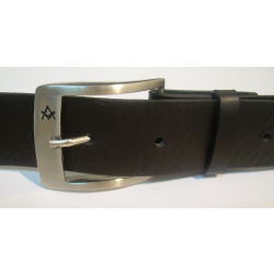 Cinturón Piel Masónico