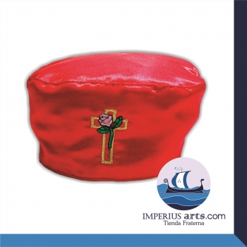 birrete-caballero-rosacruz-grado-18-tela-ajustable
