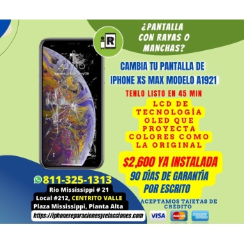 reparacion-de-pantalla-completa-soft-oled-100-nueva-generica-para-iphone-xs-max-en-monterrey-incluye-instalacion-en-45-min