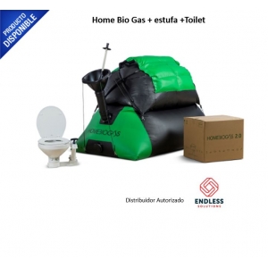 Biodigestor Homebiogas 2.0 Con Toilet Convierte tus desperdicios orgánicos en Gas y Fertilizante