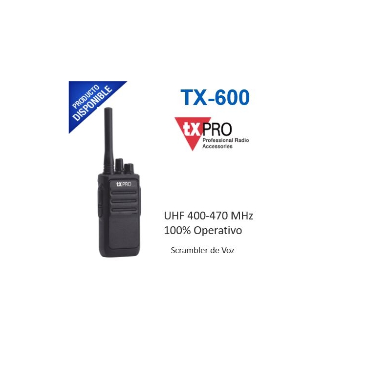 Radio Portátil UHF, 5W de Potencia, Scrambler de Voz, Alta Cobertura, 400-470 MHZ - ITS-Acapulco servicios soluciones. - Venta en Línea de Sistemas: Energía, Telecomunicaciones, Seguridad, Redes, Radares Marinos, GPS. Sistemas.