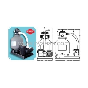 Sistema de Filtración Pacific Modelo 190TP-1