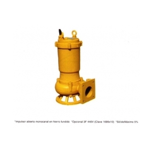 Bomba Sumergible para Agua Sucia Modelo: WQK30-20-3.7