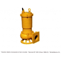 Bomba Sumergible para Agua Sucia Modelo: WQK36-25-5.5