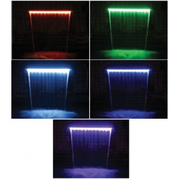 Cascada Decorativa Tipo Natural LED de Colores, PANDA mod. 48