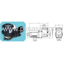 Motobomba SLR 1.5 HP, Modelo S15LR6  - Jacuzzi