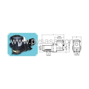 Motobomba SLR 1.5 HP, Modelo S15LR6  - Jacuzzi