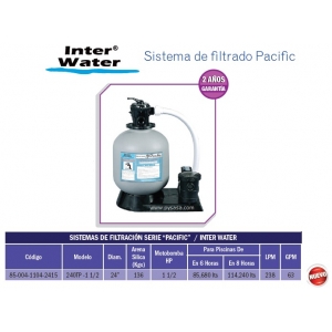 Sistema de filtrado Pacific 24