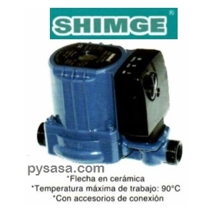 Bomba Presurizadora  SHIMGE, ZP15-9-160, 1/6 Hp, 127 Volts