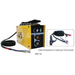 Soldadora tipo Inversor marca LASTON modelo MINI-160, 1 Fase, 220 Volts