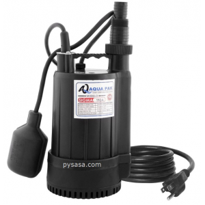 Bomba sumergible para Achique marca Aqua Pak, 1/4Hp, 115Volts