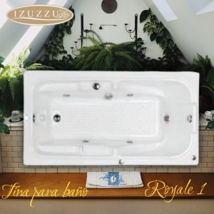 Tina para empotrar marca Izuzzu, modelo Royale 1