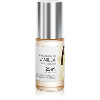 V2 E-Liquid VAINILLA 25 ml.