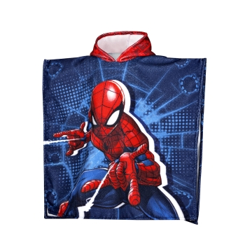 toalla-de-bano-poncho-spider-man